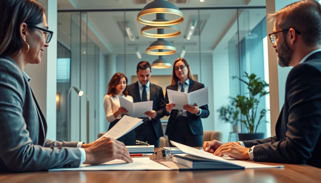 Preparing documents and coordinating property transfer